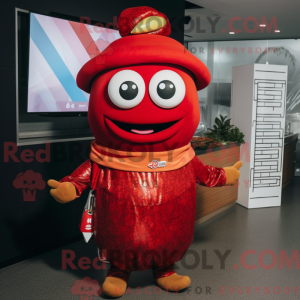 Red Fried Rice mascot...