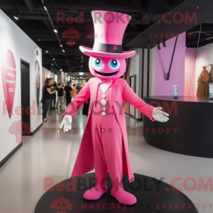 Pink Magician mascot...