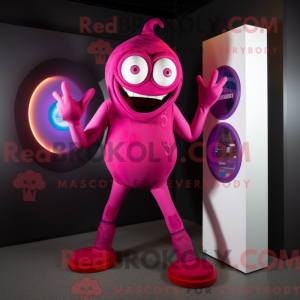 Postava maskota Magenta...
