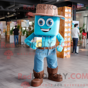 Postava maskota Cyan...