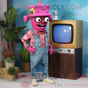 Magenta Television mascot...