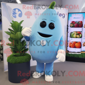Sky Blue Beet mascot...