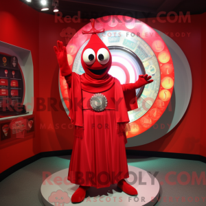 Red Plate Spinner maskot...