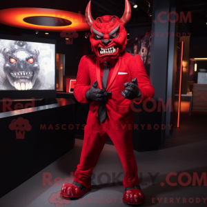 Máscara do Demônio Vermelho...