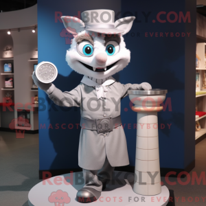 Silver Hourglass mascot...