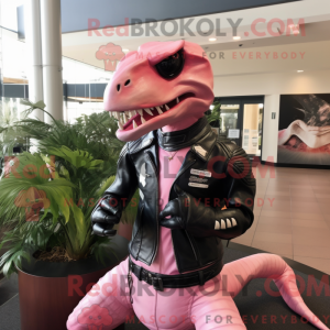 Pink Dimorphodon mascot...