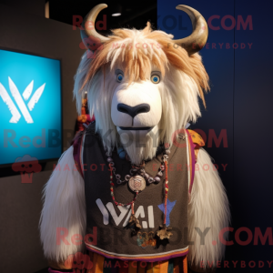 Yak mascot costume...