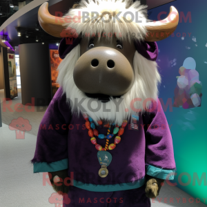 Yak mascot costume...