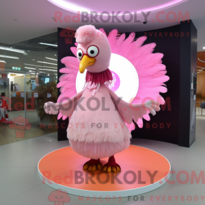 Postavička kostýmu růžového...