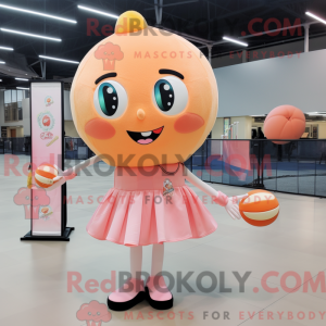 Peach Volleyball Ball...