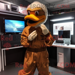 Costume mascotte de Canard...