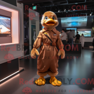 Costume mascotte de Canard...