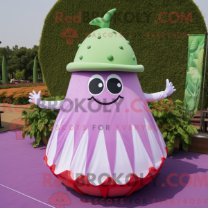 Lavendel vandmelon maskot...