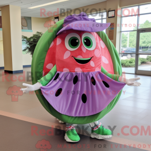 Lavender Watermelon mascot...