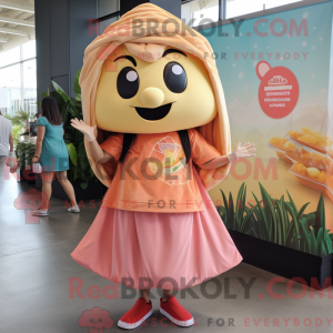 Peach Pad Thai mascot...