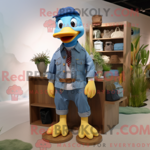 Figura de máscara de pato...