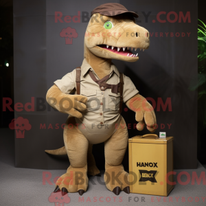 T Rex mascot costume...