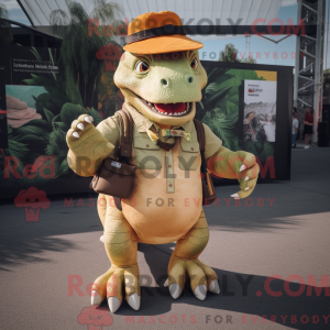 Disfraz de mascota T Rex...