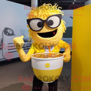 Disfraz de mascota de ramen...