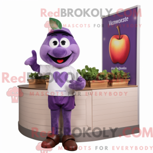 Lavendel æble maskot...