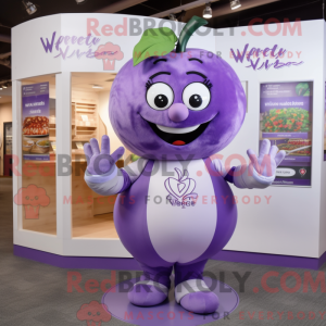 Lavendel æble maskot...