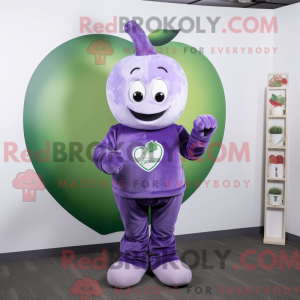 Lavender Apple mascot...