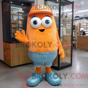 Postava maskota Orange Ice...
