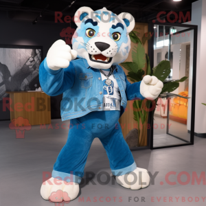 Cyan Saber-Toothed Tiger...