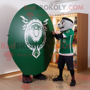Forest Green Celtic Shield...