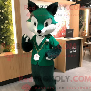 Forest Green Fox mascot...