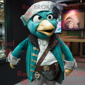 Figura de máscara de pirata...