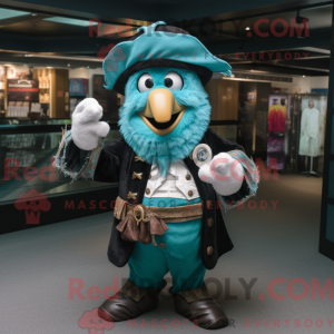 Figura de máscara de pirata...