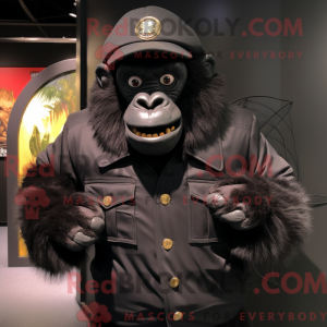Black Gorilla mascot...