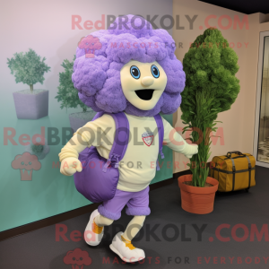 Lavender Cauliflower mascot...