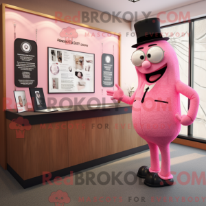 Maskottchenkostüm Rosa...