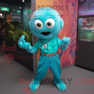 Uma figura de máscara de...