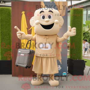 Beige Pad Thai mascot...