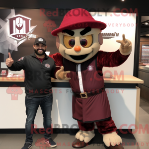 Maroon Fajitas mascot...