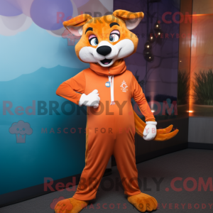 Orange Tikka Masala mascot...