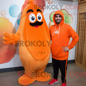 Orange Tikka Masala mascot...