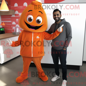 Orange Tikka Masala mascot...