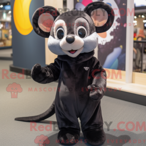 Black Dormouse mascot...