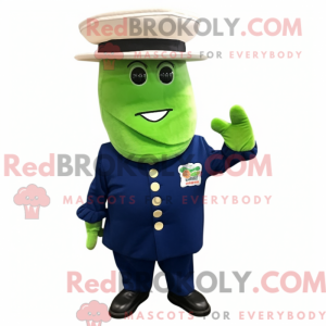 Navy Cucumber mascot...