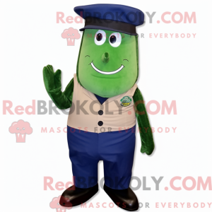 Navy Cucumber mascot...