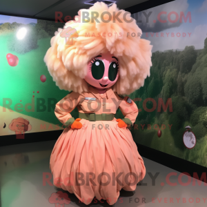 Postava maskota Peach...