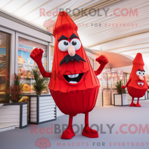 Red French Fries mascot...