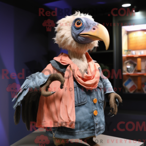Peach Vulture Maskottchen...