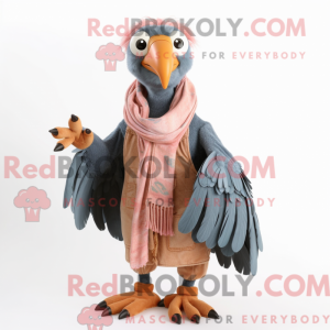 Peach Vulture Maskottchen...