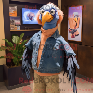 Peach Vulture Maskottchen...
