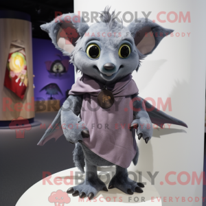 Gray Fruit Bat mascot...